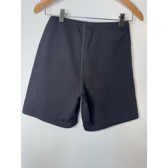 North Face Womens Elevation 7" Bike Shorts Black Spandex Size Medium High Rise - Picture 5 of 8